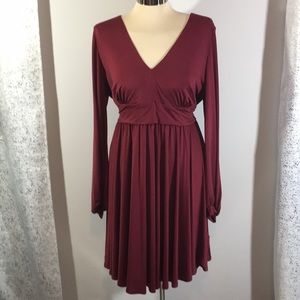 Asos Maternity double v dress NWT